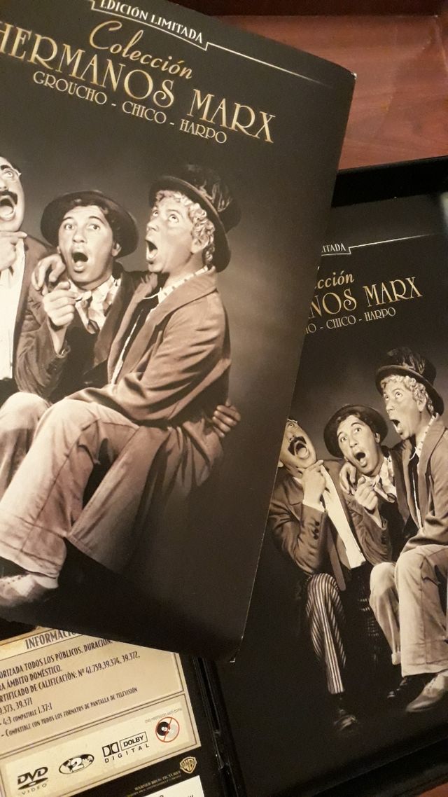 Colección DVD Marx Brothers Comedia Español