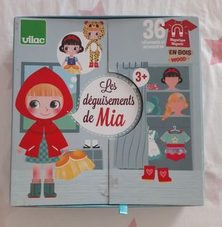 Muñeca magnética Vilac Les déguisements de Mia
