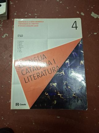 Llengua Catalana i Literatura 4 ESO 2018