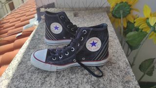 Scarpe Converse All Star donna nere