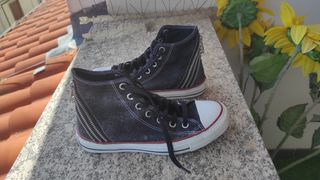Scarpe Converse All Star donna nere