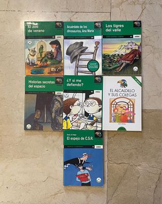 Lote 7 libros Tucán para niños 
