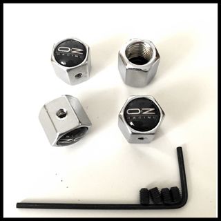Tapones Válvula OZ Racing Antirrobo 4 Uds. Metal