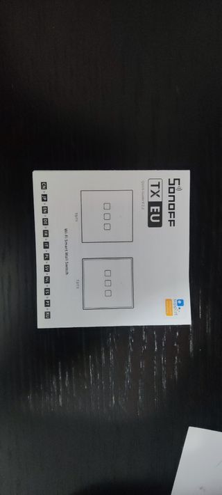 Sonoff Interruptor Pared Wi-Fi Alexa Google Home

