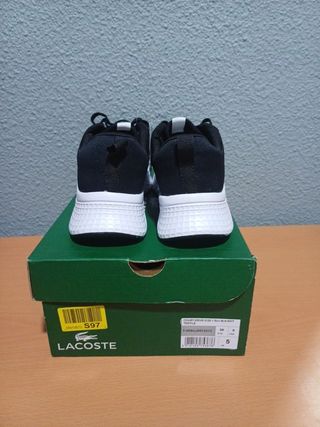 Zapatillas Lacoste Negras Nuevas Originales