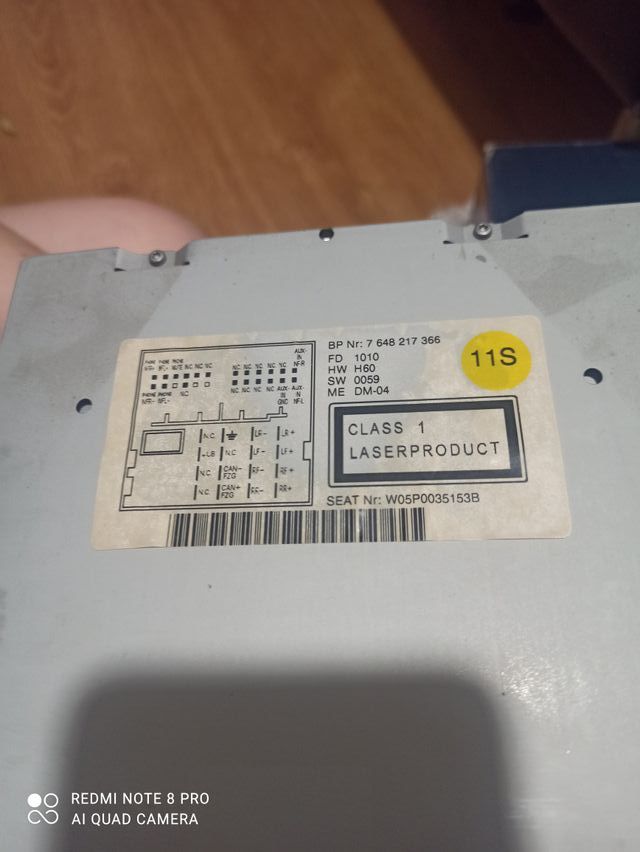 Radio SEAT Ultra Low SE359 BVX