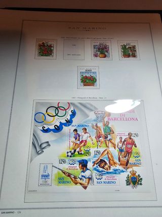 Album Francobolli San Marino 1980-1992 MNH