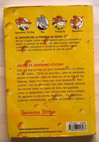 El misterio de la pirámide de queso: Geronimo S...