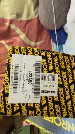 Barra de suspensión Monroe 5412096735219 L23A50