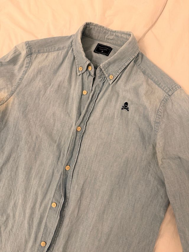 Camisa Scalpers Azul vaquera