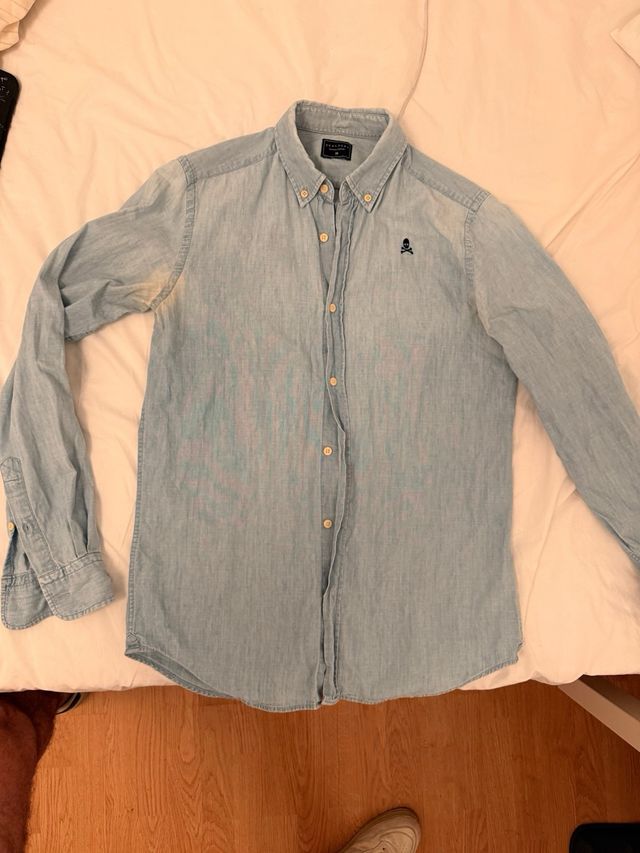 Camisa Scalpers Azul vaquera