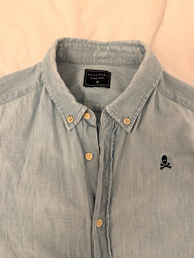 Camisa Scalpers Azul vaquera