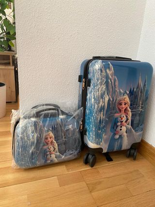 Maleta cabina Frozen + neceser