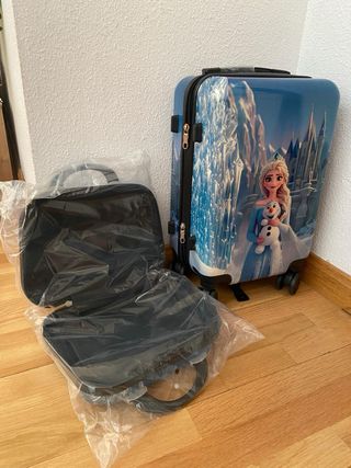 Maleta cabina Frozen + neceser