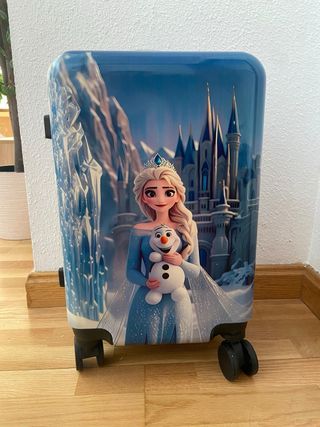 Maleta cabina Frozen + neceser