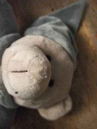 Peluche Orsetto con lampada grigio/azzurro