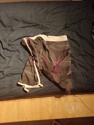 Bañador estampado hojas M
