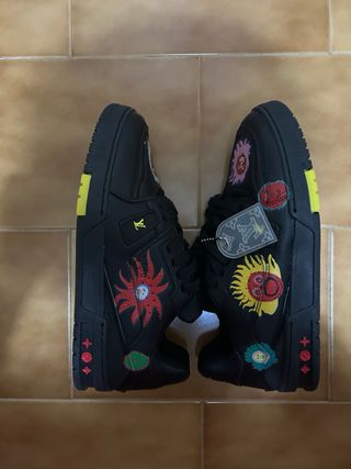 Scarpe Louis Vuitton Nere Personalizzate
