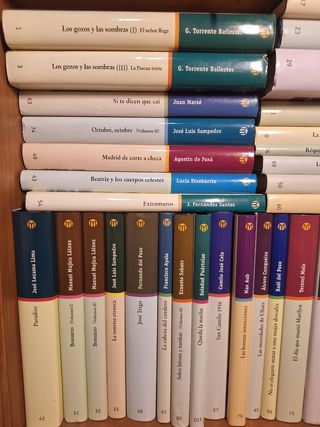 Lote 60 libros colección mejores novelas siglo XX 