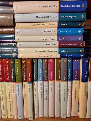 Lote 60 libros colección mejores novelas siglo XX 