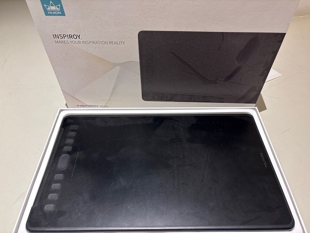 Huion Inspiroy H1161 Tableta Gráfica Negra