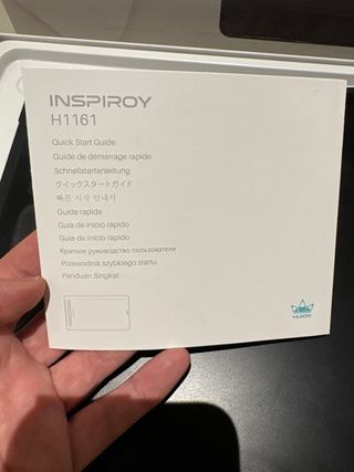 NUEVA Huion Inspiroy H1161 Tableta Gráfica