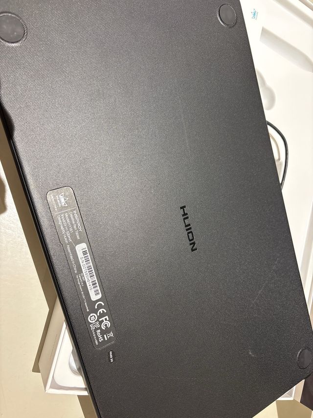 Huion Inspiroy H1161 Tableta Gráfica Negra