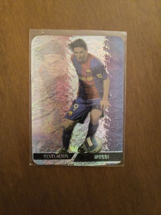 Lote 2 cromos Messi FC Barcelona