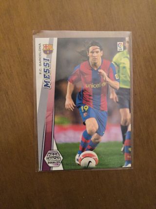Lote 2 cromos Messi FC Barcelona