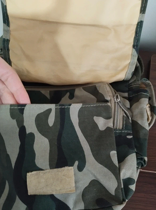 Bandolera camuflaje estilo 2000s