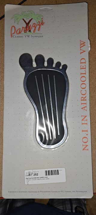 Pedal Acelerador Pie VW Paruzzi Aluminio