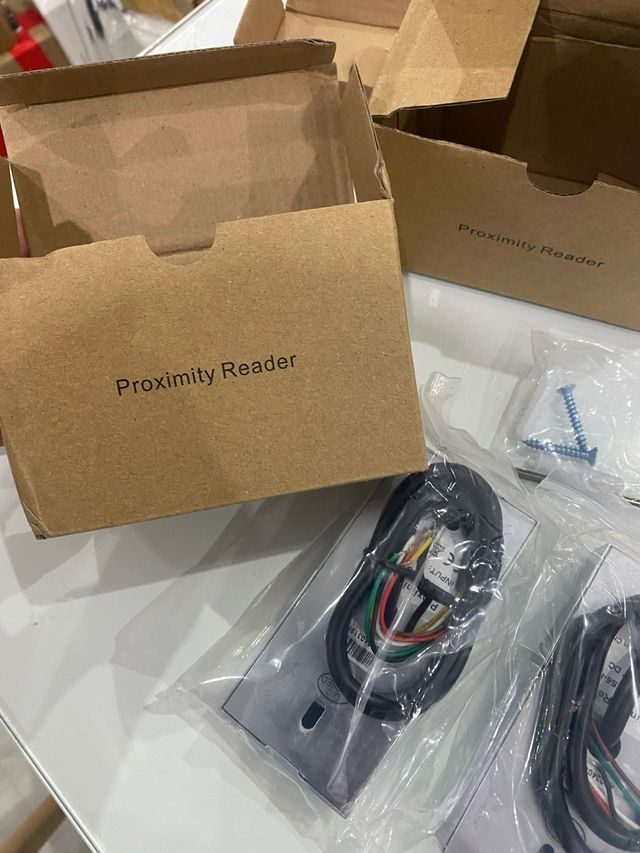 Control de acceso con indicadores LED pack de dos