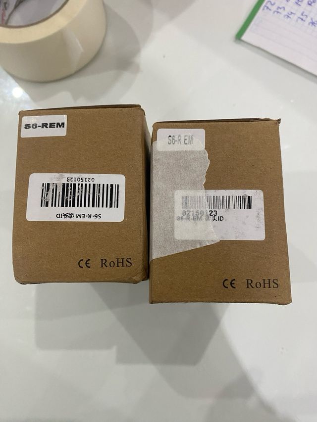 Control de acceso con indicadores LED pack de dos