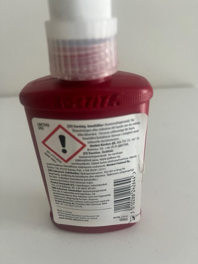 Loctite 242 - Adhesivo para roscas