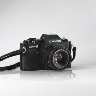 Chinon CM-5 Cámara Réflex Analógica Negra