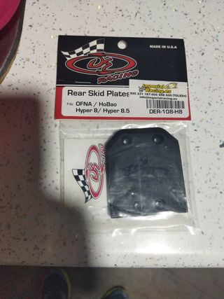 Protectores Chasis trasero HoBao Hyper 8/8.5