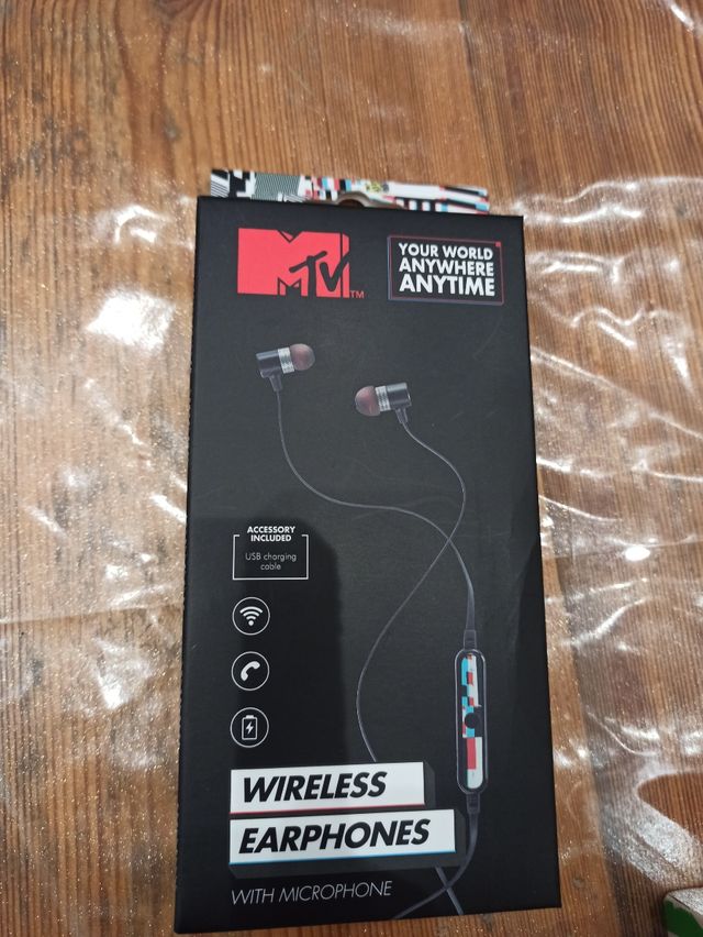 Cuffie MTV Wireless Bluetooth Nere
