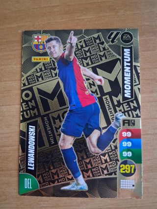 Card Adrenalyn Laliga Momentum Lewandowski