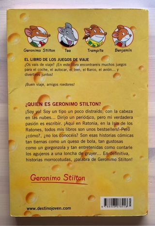 El libro de los juegos de viaje: Geronimo Stilt...