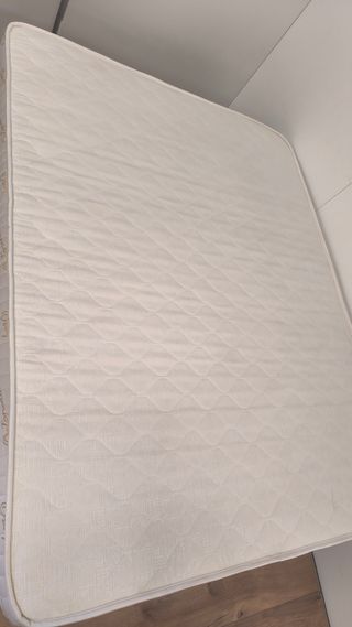 CAMA MATRIMONIO SOMIER MÁS COLCHON 1,35X1,80