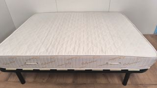 CAMA MATRIMONIO SOMIER MÁS COLCHON 1,35X1,80