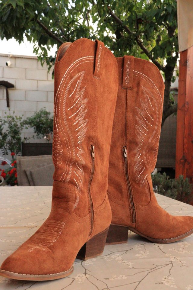 Botas Shein Marrones Talla 40