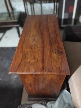 Mueble auxiliar madera y metal