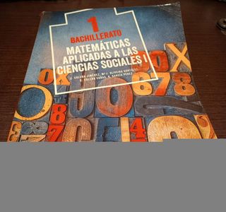 Matemáticas aplicadas a las Ciencias Sociales I.