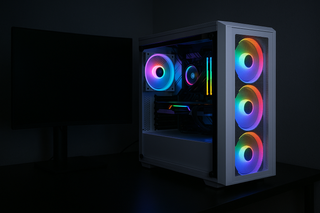 PC Gaming RGB – 16 Núcleos + RX580 8GB + SSD 512Gb