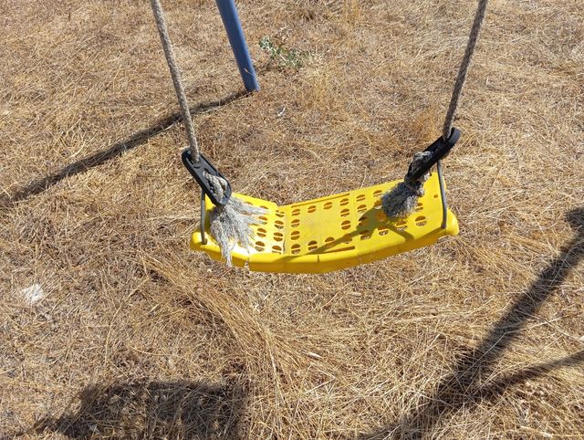 Columpio infantil para jardín