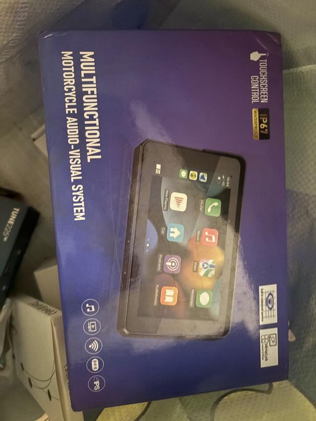 Pantalla Táctil Moto Audio-Visual IP67