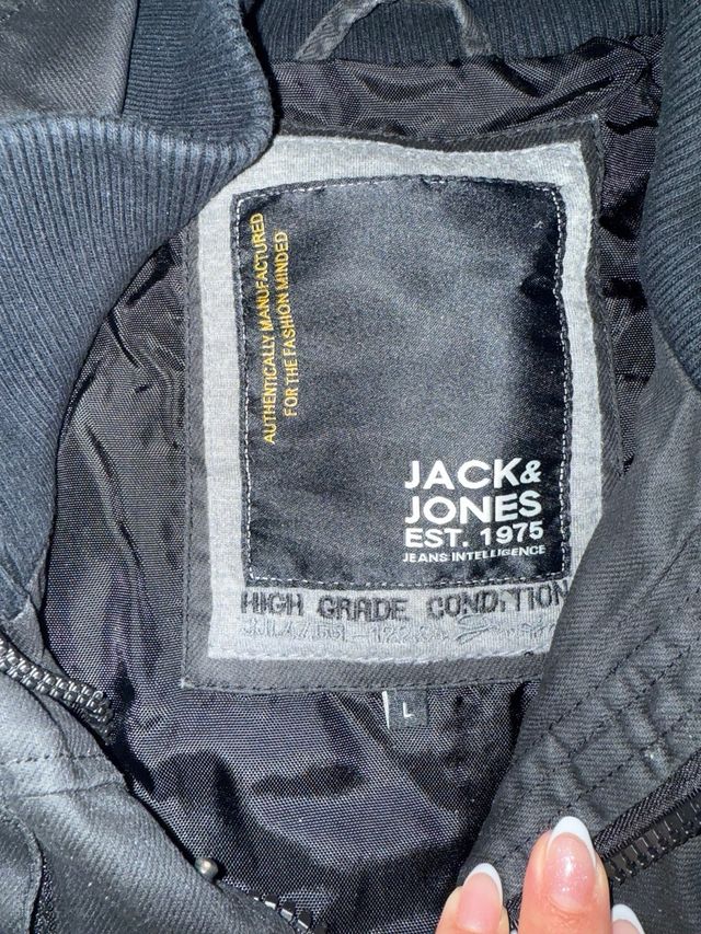 Chaqueta Jack & Jones Negra Hombre