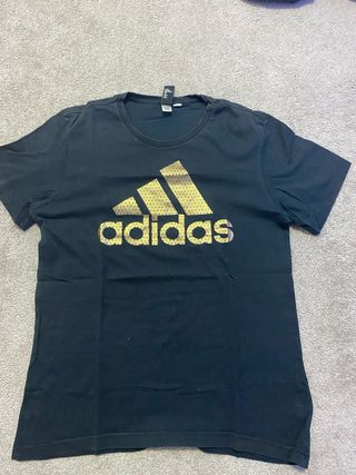 Camiseta Adidas Negra Talla M