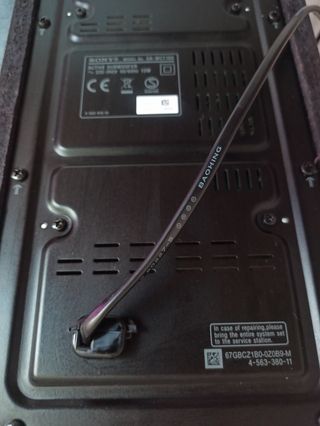 Barra de Sonido Sony HT-CT180 con Subwoofer